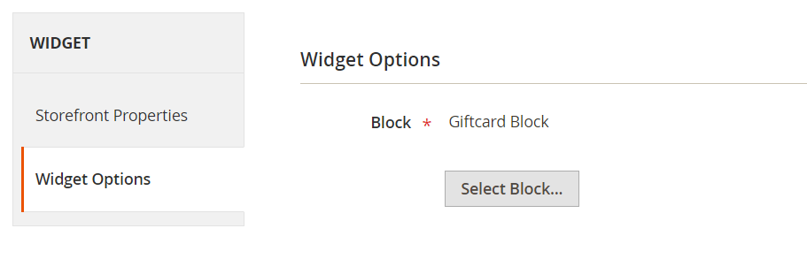 وضع كتلة محتوى Block باستخدام الWidget فى متجر ماجنتو 2