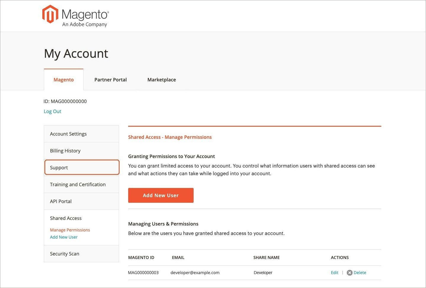 مشاركة حساب ماجنتو الخاص بك - Sharing your Magento Account