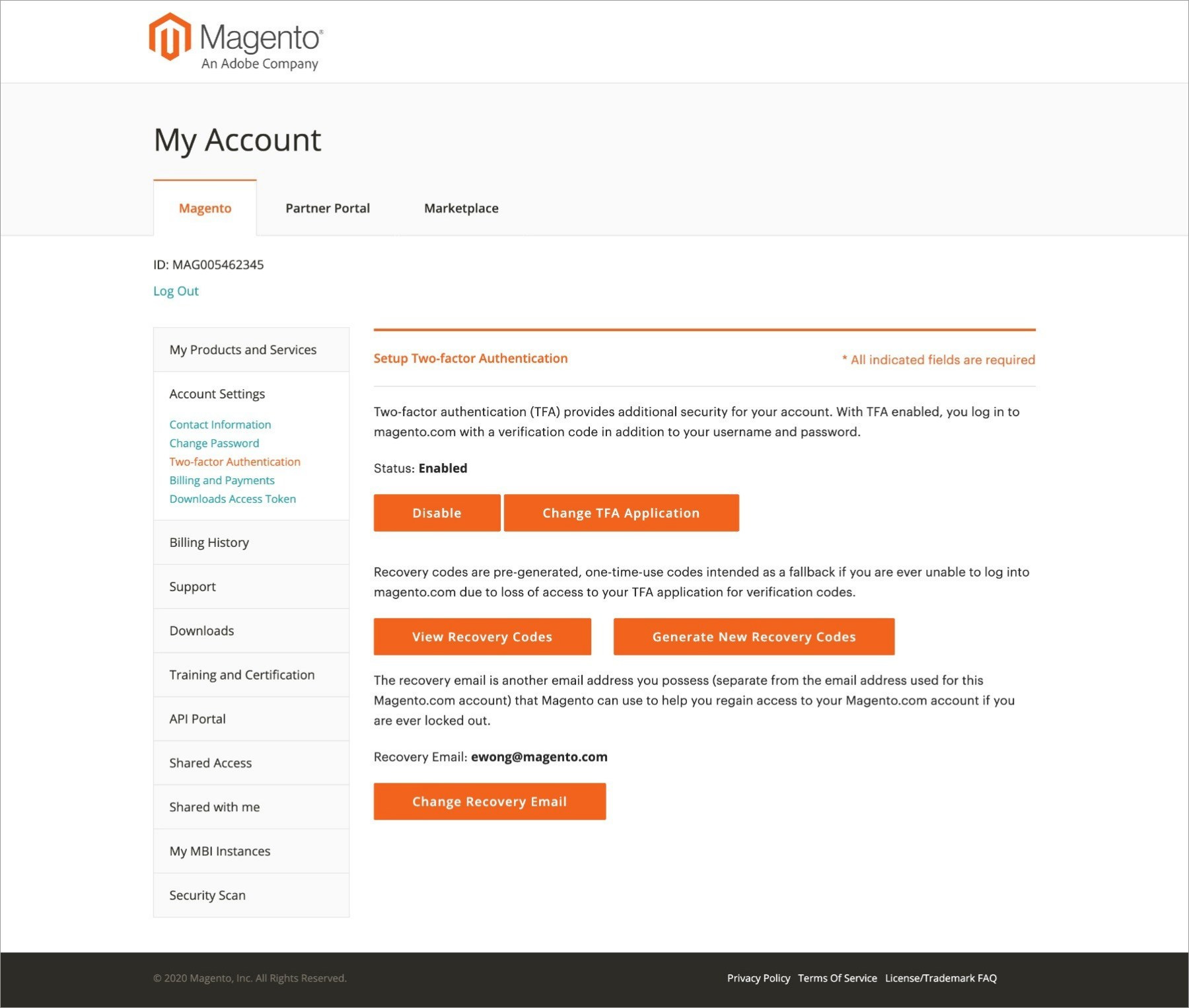 تأمين حساب ماجنتو الخاص بك - Securing Your Magento Account